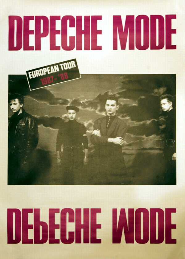 Depeche Mode Music For The Masses Tour 1987 1988