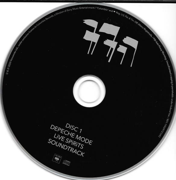 LiVE SPiRiTS Soundtrack - Depeche Mode [CD]