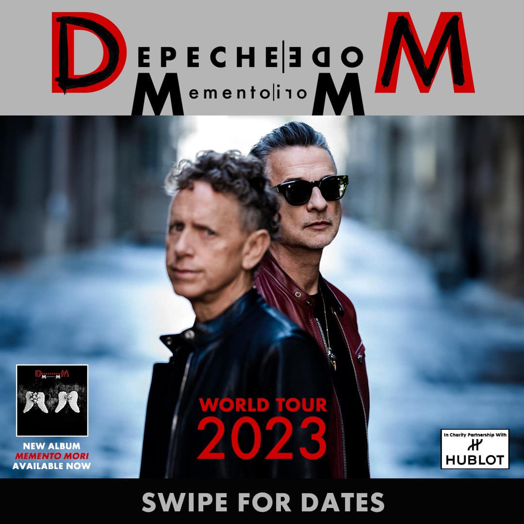 Depeche Mode announce 29 additional North American Dates on 'Memento Mori  World Tour