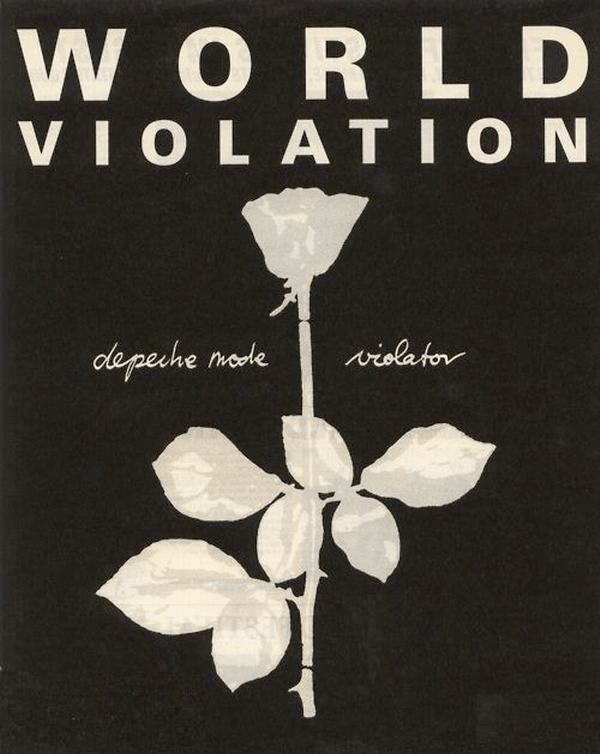 Depeche mode world violation tn615